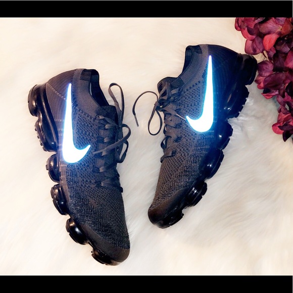 Nike Other - NIKE Vapormax Flyknit Gray Running Sneakers